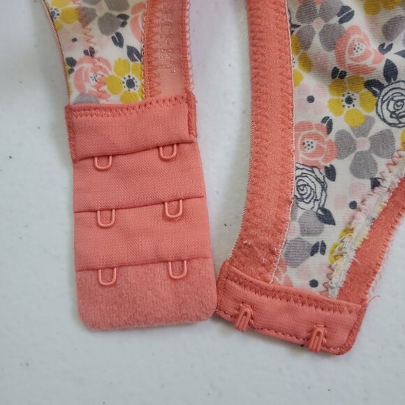 Victoria's Secret Lined Perfect Coverage Bra Underwire Floral 36D - Picture 5 of 12